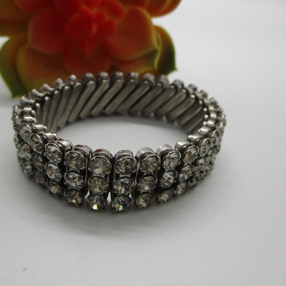 Bracelet vintage rhinestone - Picture 12 of 12